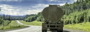 Truck Carrying Hazmat Materials